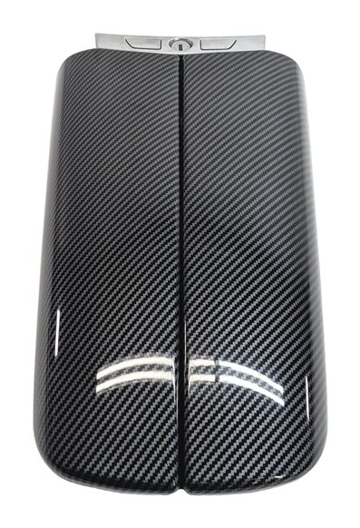 Thumbnail 3: 09-15 BMW 7 SERIES F01 F02 F04 FRONT CENTER CONSOLE LID(Ivory) CARBON COVER
