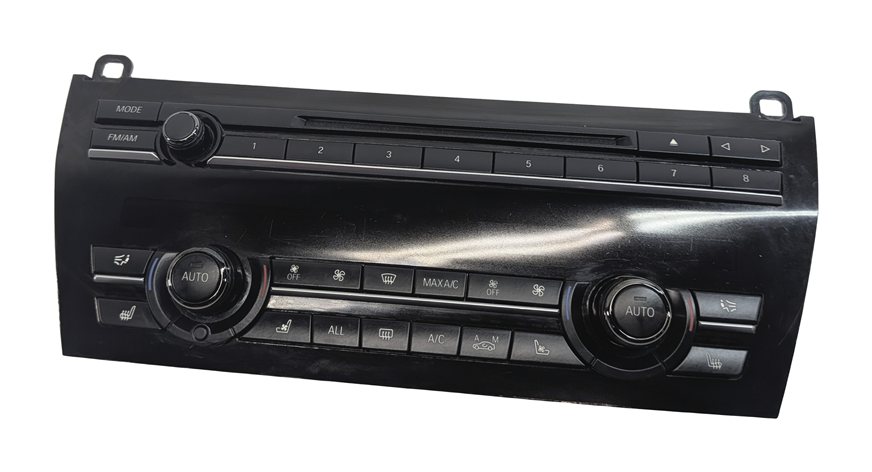 Thumbnail 2: 2011-2015 BMW 740i 750i 760i (F01) FRONT HEATER A/C TEMPERATURE CONTROL PANEL