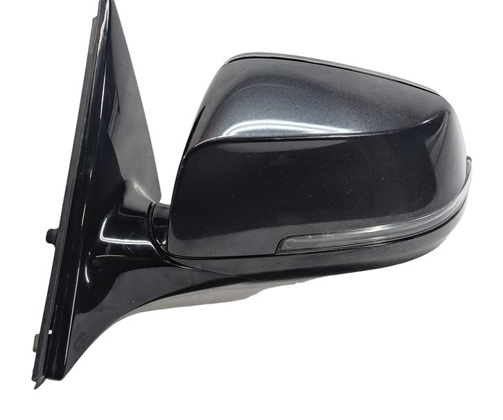 Thumbnail 4: 13-15 BMW 7 SERIES F01 LEFT DOOR MIRROR P-FOLD HEAT AUTODIM BLIND CAMERA (Gray)