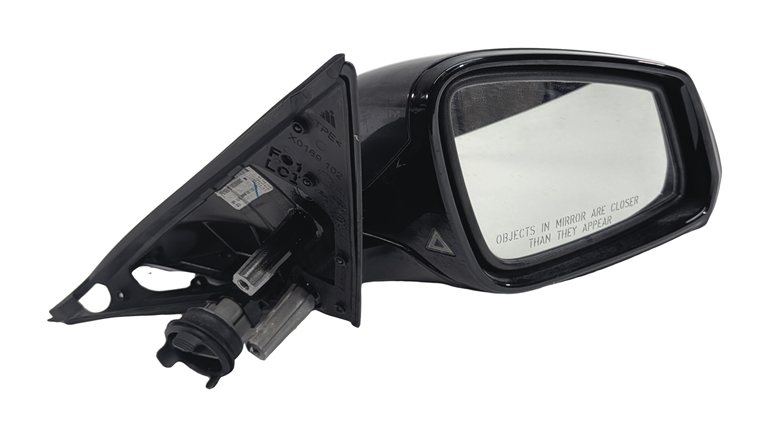 13-15 BMW 7 SERIES F01 RIGHT DOOR MIRROR PFOLD HEAT AUTODIM BLIND CAMERA (Gray)