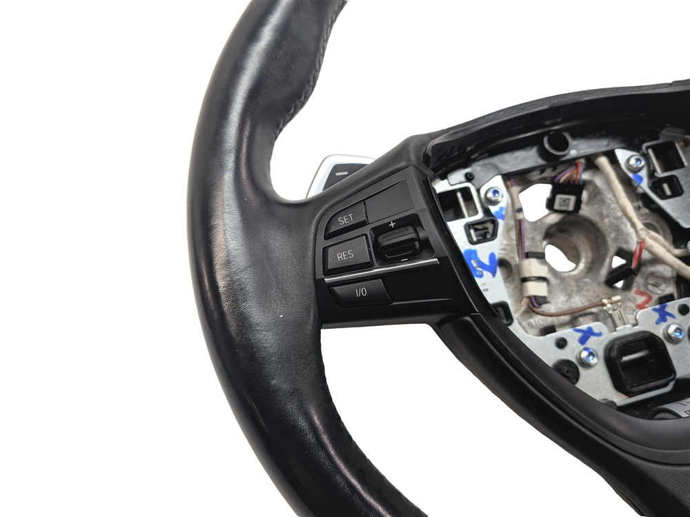 Thumbnail 10: 11-13 BMW 5 6 7 F10 F06 F01 3 SPOKE w/ LANE DEPART HEATED STEERING WHEEL (Black)