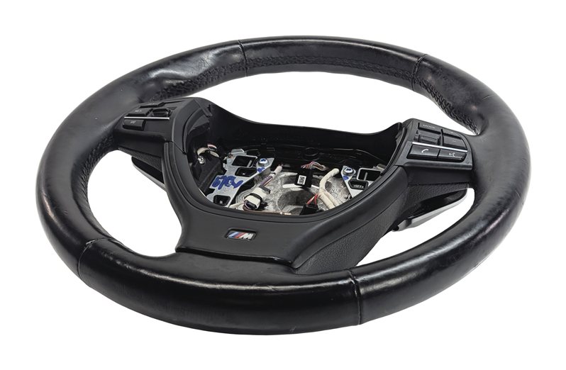 Thumbnail 3: 11-13 BMW 5 6 7 F10 F06 F01 3 SPOKE w/ LANE DEPART HEATED STEERING WHEEL (Black)