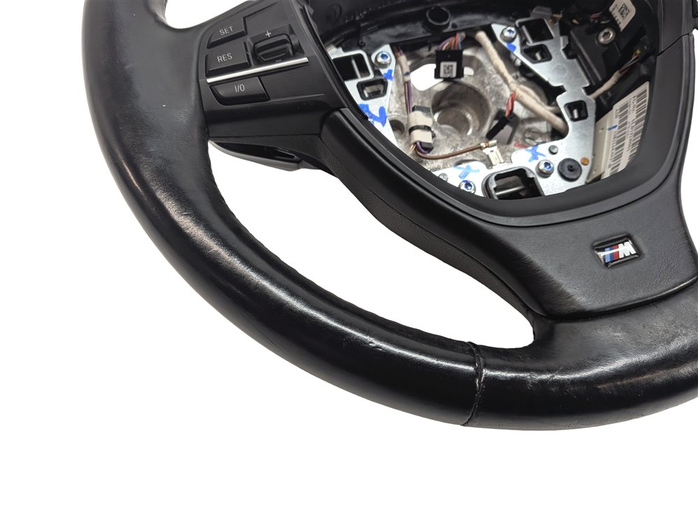 Thumbnail 9: 11-13 BMW 5 6 7 F10 F06 F01 3 SPOKE w/ LANE DEPART HEATED STEERING WHEEL (Black)