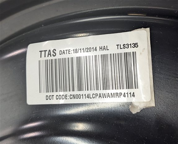 Thumbnail 5: 11-19 E-PACE LR2 DISCOVERY SPORT RANGE ROVER EVOQUE (L538 L550) 18x4 SPARE TIRE