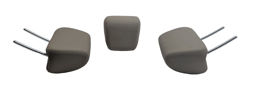 Thumbnail 2: 12-15 RANGE ROVER EVOQUE L538 REAR LEFT CENTER RIGHT SEAT HEADREST SET/3(Almond)