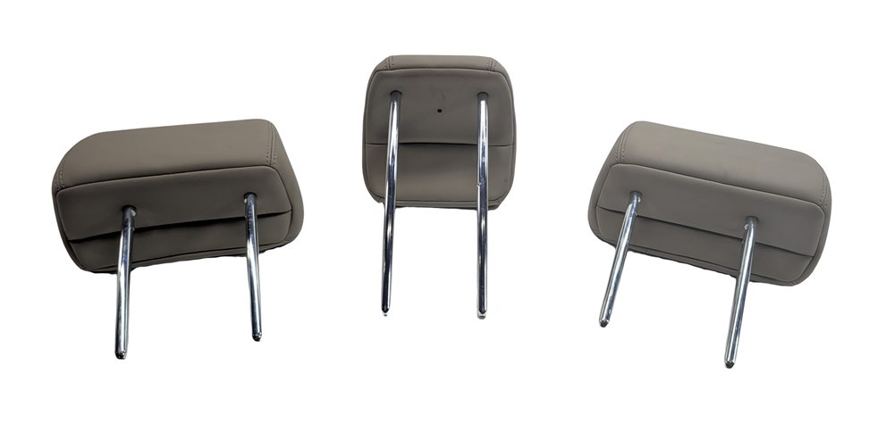 Thumbnail 3: 12-15 RANGE ROVER EVOQUE L538 REAR LEFT CENTER RIGHT SEAT HEADREST SET/3(Almond)