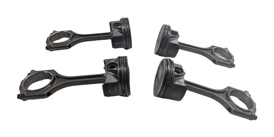 Thumbnail 2: 2015 RANGE ROVER EVOQUE (L538) 2.0L (204PT) ENGINE PISTON CONNECTING ROD SET/4