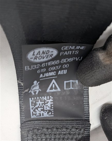 Thumbnail 7: 15 RANGE ROVER EVOQUE (L538) REAR RIGHT SEAT SEATBELT RETRACTOR (Black)