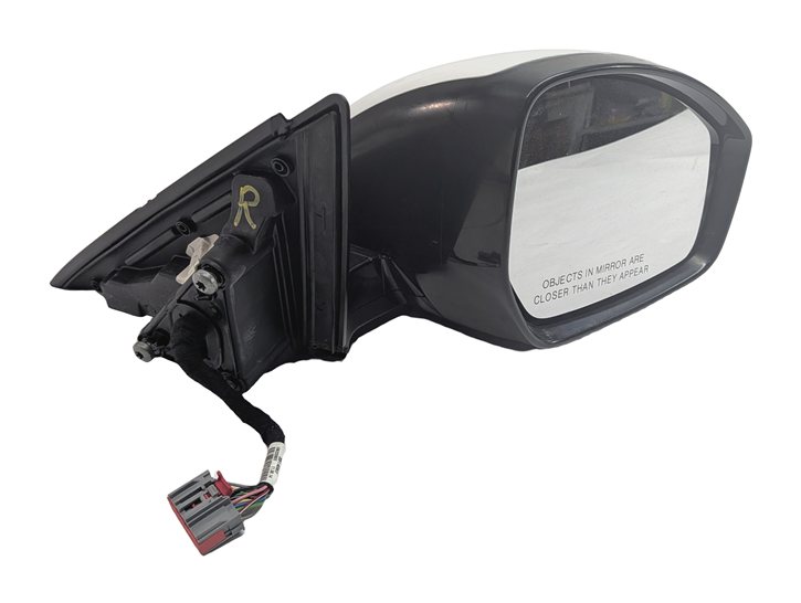 2014-2019 RANGE ROVER EVOQUE (L538) RIGHT P-FOLD HEATED DOOR MIRROR (White)