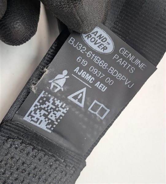 Thumbnail 6: 15 RANGE ROVER EVOQUE (L538) REAR LEFT SEAT SEATBELT RETRACTOR (Black)