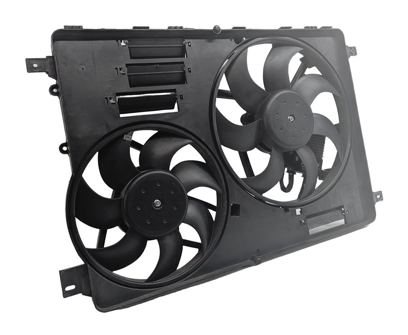 12-17 LR2 DISCOVERY SPORT RANGE ROVER EVOQUE L550 RADIATOR COOLING FAN & SHROUD