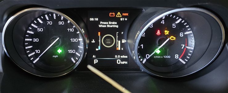 Thumbnail 2: 2014-2015 RANGE ROVER EVOQUE (L538) 2.0L TURBO ENGINE IMMOBILIZER MODULE KEY SET