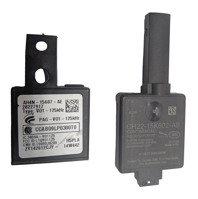 Thumbnail 4: 2014-2015 RANGE ROVER EVOQUE (L538) 2.0L TURBO ENGINE IMMOBILIZER MODULE KEY SET