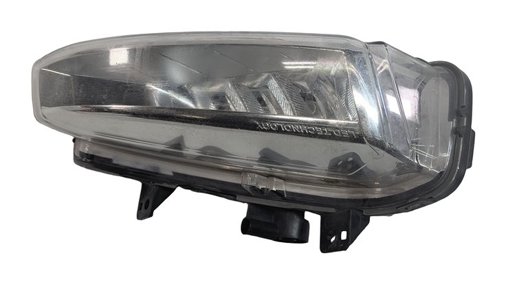 Thumbnail 2: 14-15 RANGE ROVER EVOQUE (L538) FRONT RIGHT LED DAYTIME RUNNING FOG LIGHT BLACK