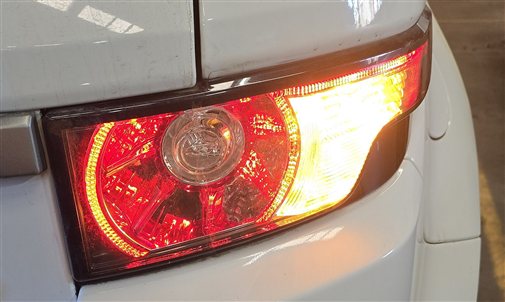 Thumbnail 2: 2014-2015 RANGE ROVER EVOQUE L538 REAR RIGHT QUARTER TAILLIGHT LAMP CLEAR LENS