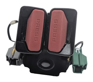 Thumbnail 2: 2015 RANGE ROVER EVOQUE (L538) REAR SEAT SEATBELT BUCKLE SET/2 (Black)