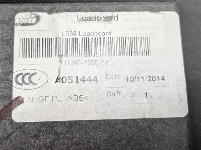Thumbnail 5: 2015 RANGE ROVER EVOQUE (L538) REAR TRUNK SPARE TIRE CARGO COVER (Black)