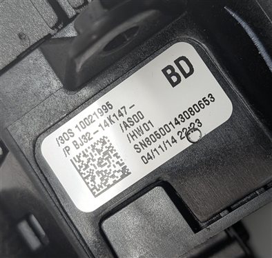 Thumbnail 5: 2015 RANGE ROVER EVOQUE (L538) CENTER CONSOLE SWITCH UNIT BUTTON PANEL