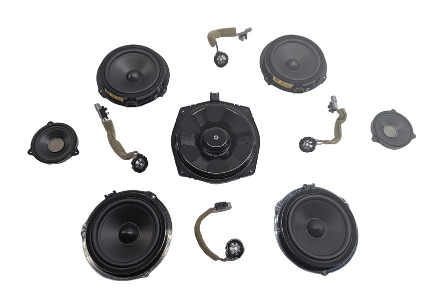 Thumbnail 2: 2015 RANGE ROVER EVOQUE (L538) STANDARD AUDIO 600W SPEAKER SET/11