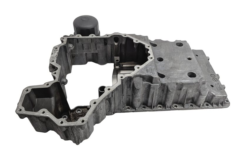 Thumbnail 3: 09-19 BMW 550i 550iGT 650i 750i F01 F07 F10 RWD 4.4L N63 UPPER & LOWER OIL PAN