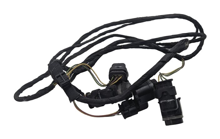 Thumbnail 1: 2012 BMW 750LI (F01) PARK ASSIST PDC DISTANCE CONTROL SENSORS WIRING HARNESS SET
