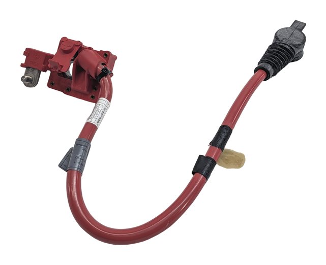 Thumbnail 4: 2012 BMW 750LI F01 4.4L POSITIVE BATTERY CABLE w/PYROTECHNIC DISCONNECT TERMINAL