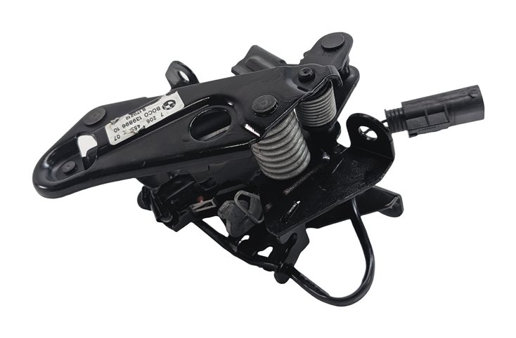 Thumbnail 4: 2012 BMW 750LI (F01) FRONT LEFT DRIVER HOOD LID LOCK LATCH ASSEMBLY w/CABLE