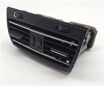 2012 BMW 750LI (F01) REAR DASH HEAT AIR AC VENT (Black)