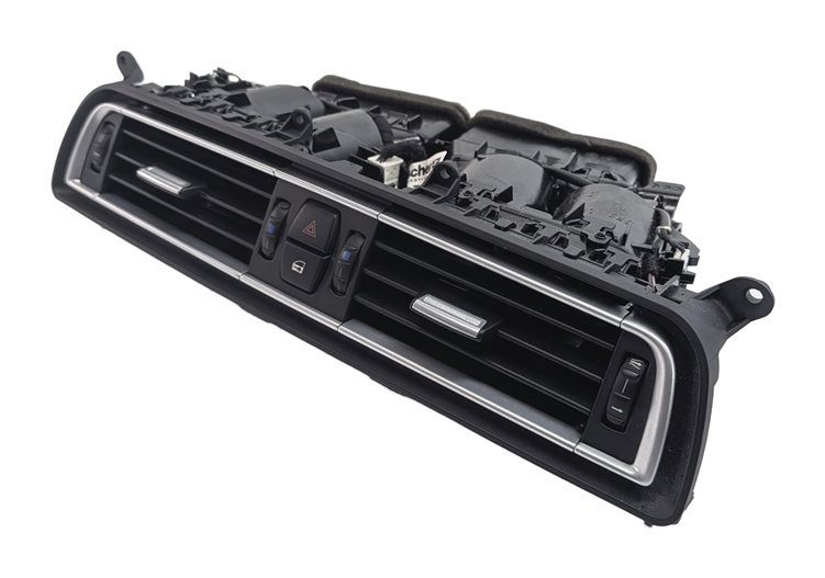 Thumbnail 1: 2012 BMW 750LI (F01) FRONT CENTER DASH HEAT AIR AC VENT (Black)