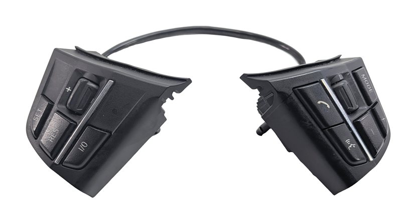 Thumbnail 1: 2012 BMW 750LI (F01) STEERING WHEEL MULTIFUNCTION CONTROL SWITCH SET/2 (Black)