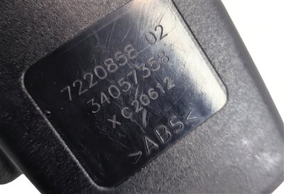 Thumbnail 5: 2012 BMW 750LI (F01) REAR RIGHT SEAT SEATBELT BUCKLE RECEIVER (Black)
