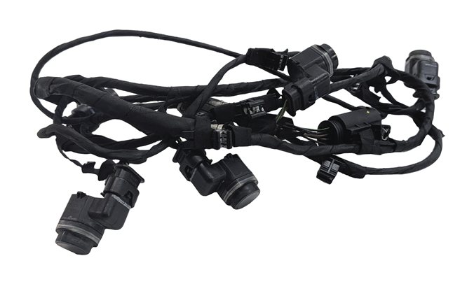 Thumbnail 2: 2012 BMW 750LI (F01) PARK ASSIST PDC DISTANCE CONTROL SENSOR WIRE HARNESS SET