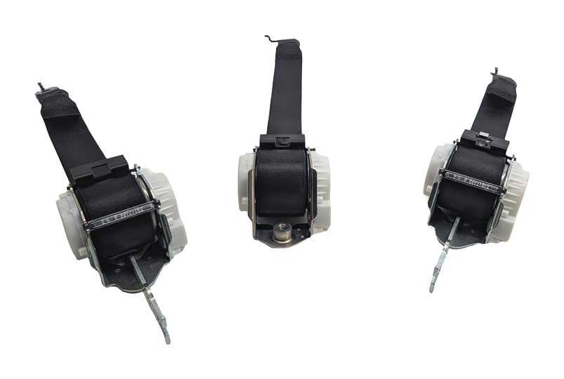 Thumbnail 2: 2012 BMW 750LI (F01) REAR SEAT SEATBELT RETRACTOR SET/3 (Black)