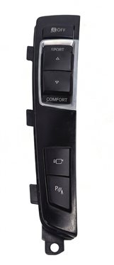 Thumbnail 2: 2012 BMW 750LI (F01) CENTER CONSOLE SPORT COMFORT CONTROL SWITCH PANEL UNIT