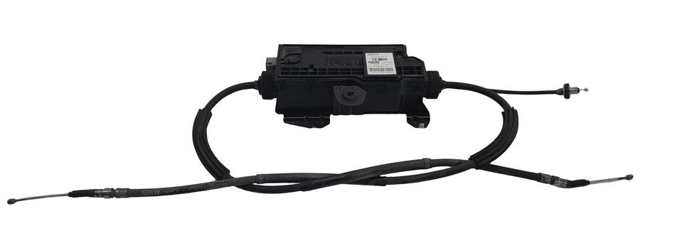 Thumbnail 4: 2012 BMW 750LI F01 ELECTRONIC EMERGENCY PARK BRAKE EPB ACTUATOR MOTOR w/CABLES