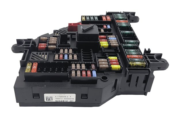 Thumbnail 3: 2012 BMW 750LI (F01) 4.4L REAR TRUNK SAM FUSE BOX RELAY CARRIER MODULE