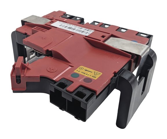 2012 BMW 750LI (F01) 4.4L REAR BATTERY POWER DISTRIBUTION FUSE BOX RELAY CARRIER