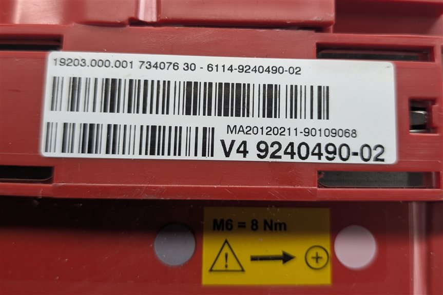 Thumbnail 7: 2012 BMW 750LI (F01) 4.4L REAR BATTERY POWER DISTRIBUTION FUSE BOX RELAY CARRIER