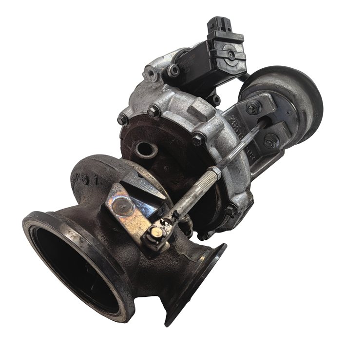 08-14 BMW 550i 750i X5 X6 (E70 E71 F01 F10) 4.4L N63 ENGINE LEFT TURBOCHARGER