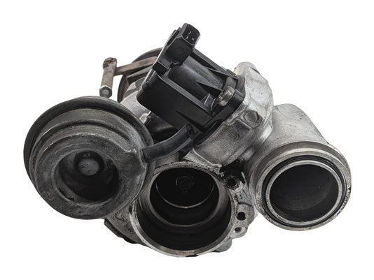 Thumbnail 3: 08-14 BMW 550i 750i X5 X6 (E70 E71 F01 F10) 4.4L N63 ENGINE LEFT TURBOCHARGER