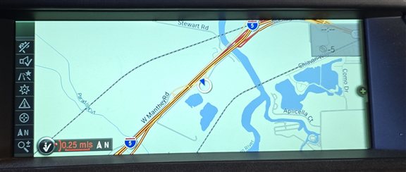 Thumbnail 1: 2009-2012 BMW 740i 750i 760i (F01) GPS NAVIGATION INFO DISPLAY SCREEN (10.25")