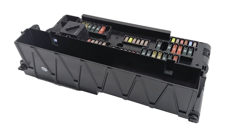 Thumbnail 3: 2012 BMW 5 6 7 SERIES F01 F10 F12 FRONT POWER DISTRIBUTION FUSE RELAY MODULE