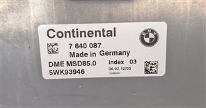Thumbnail 5: 09-13 BMW 550i 650i 750i (F01 F06 F10) 4.4L N63 TWIN TURBO ECM DME ENGINE MODULE