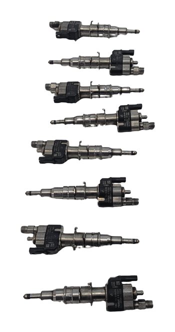 Thumbnail 2: 08-16 BMW 3 5 7 X5 X6 Z4 3.0L 4.4L N54 N63 FUEL INJECTOR SET/8 (ALL INDEX 12)