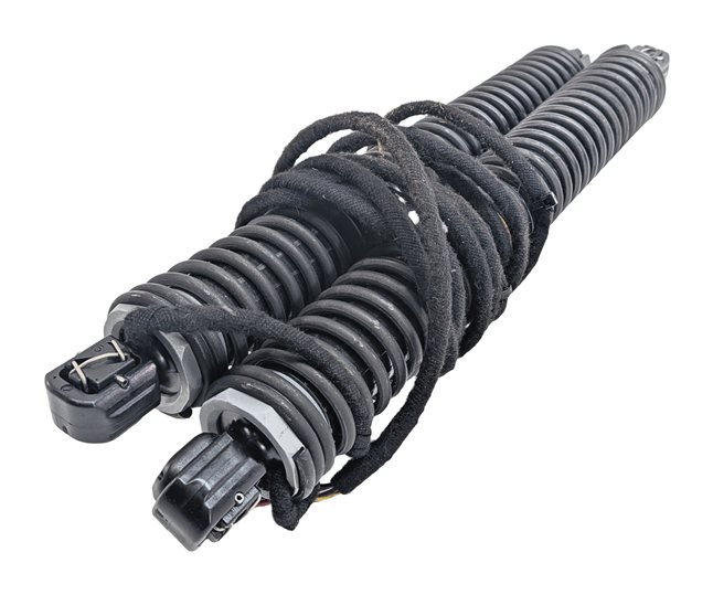 2012 BMW 750LI (F01) REAR LEFT/RIGHT TRUNK LID HATCH LIFT SHOCK STRUT SET/2