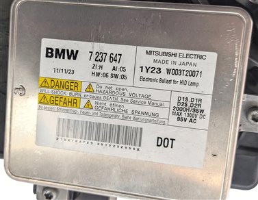 Thumbnail 9: 09-12 BMW 740i 750i 760i B7 (F01) RIGHT PASSENGER ADAPTIVE XENON HEADLIGHT LAMP