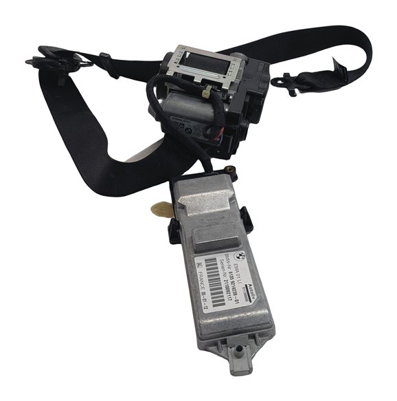 Thumbnail 2: 2009-2012 BMW 740i 750i 760i B7 (F01) LEFT DRIVER SEATBELT RETRACTOR (Black)