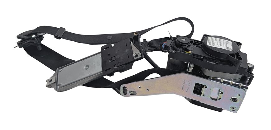 Thumbnail 3: 2009-2012 BMW 740i 750i 760i B7 (F01) LEFT DRIVER SEATBELT RETRACTOR (Black)