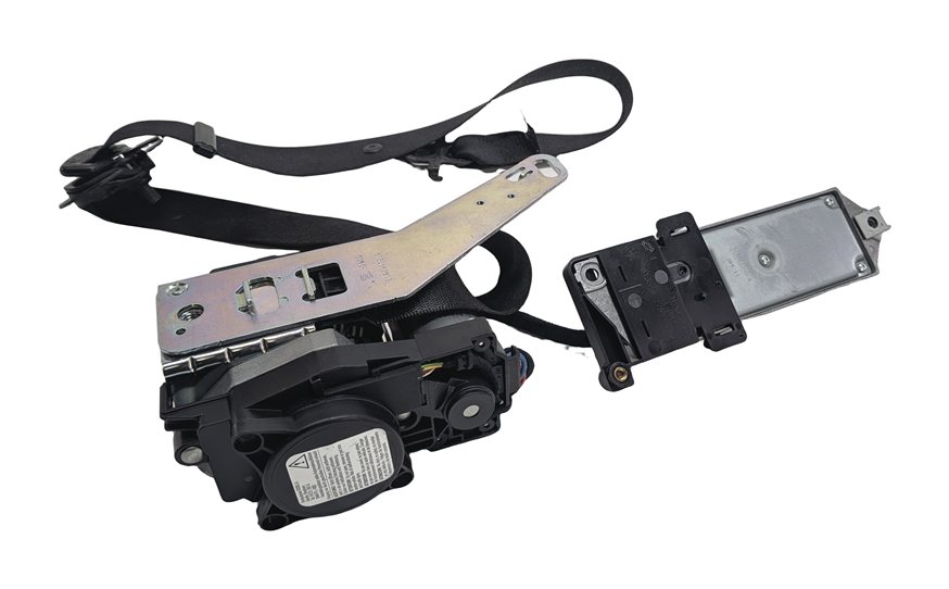 Thumbnail 4: 2009-2012 BMW 740i 750i 760i B7 (F01) LEFT DRIVER SEATBELT RETRACTOR (Black)