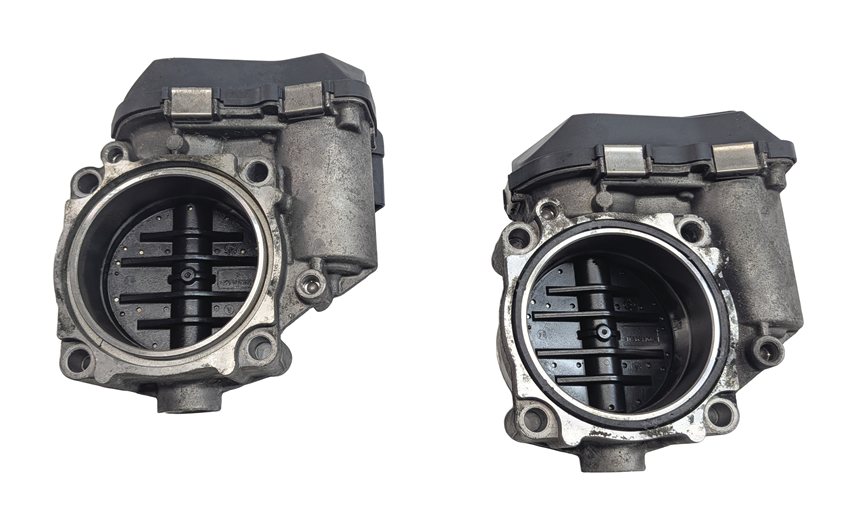 Thumbnail 5: 08-18 BMW 5 6 7 M5 M6 (E70 F01 F10 F12 F15 F16) 4.4L ENGINE THROTTLE BODY SET-2